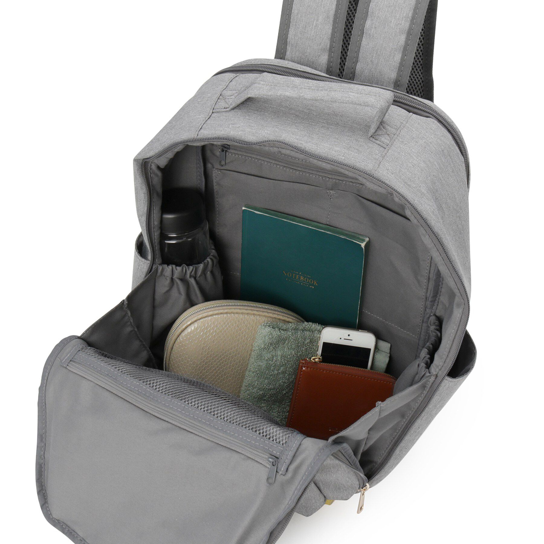 ITS&rsquo;DEMO「【12ポケット】ガバッとリュック」|リュック|