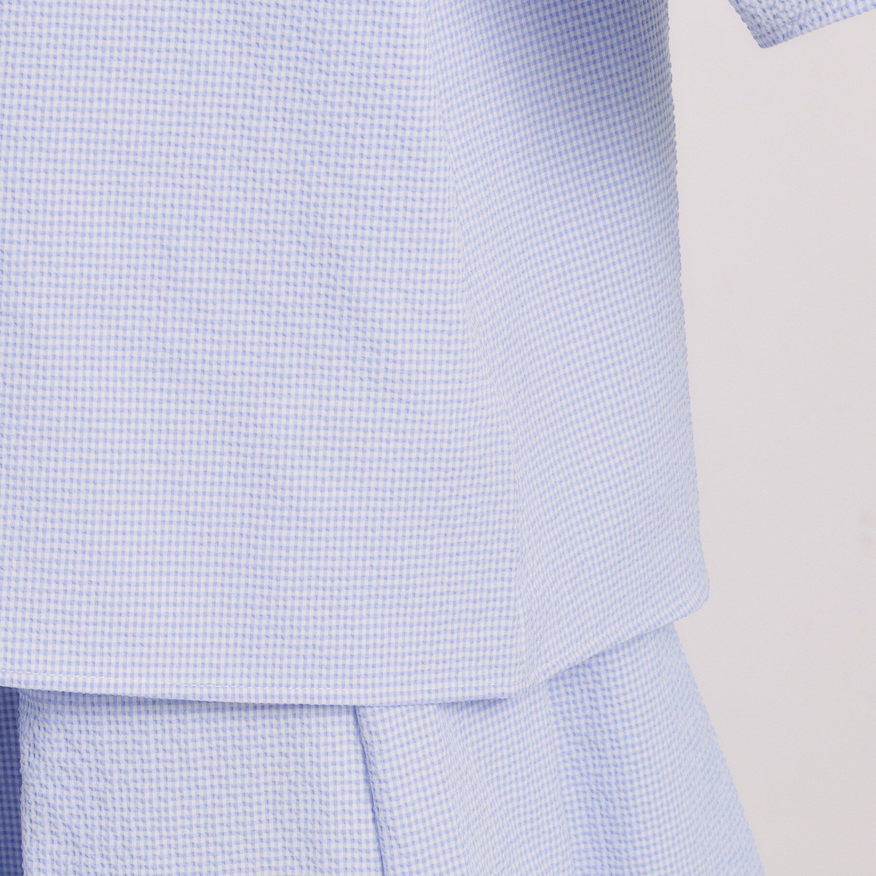 ITS&rsquo;DEMO「【手洗い可／セットアップ可】サッカーブラウス」|シャツ・ブラウス|