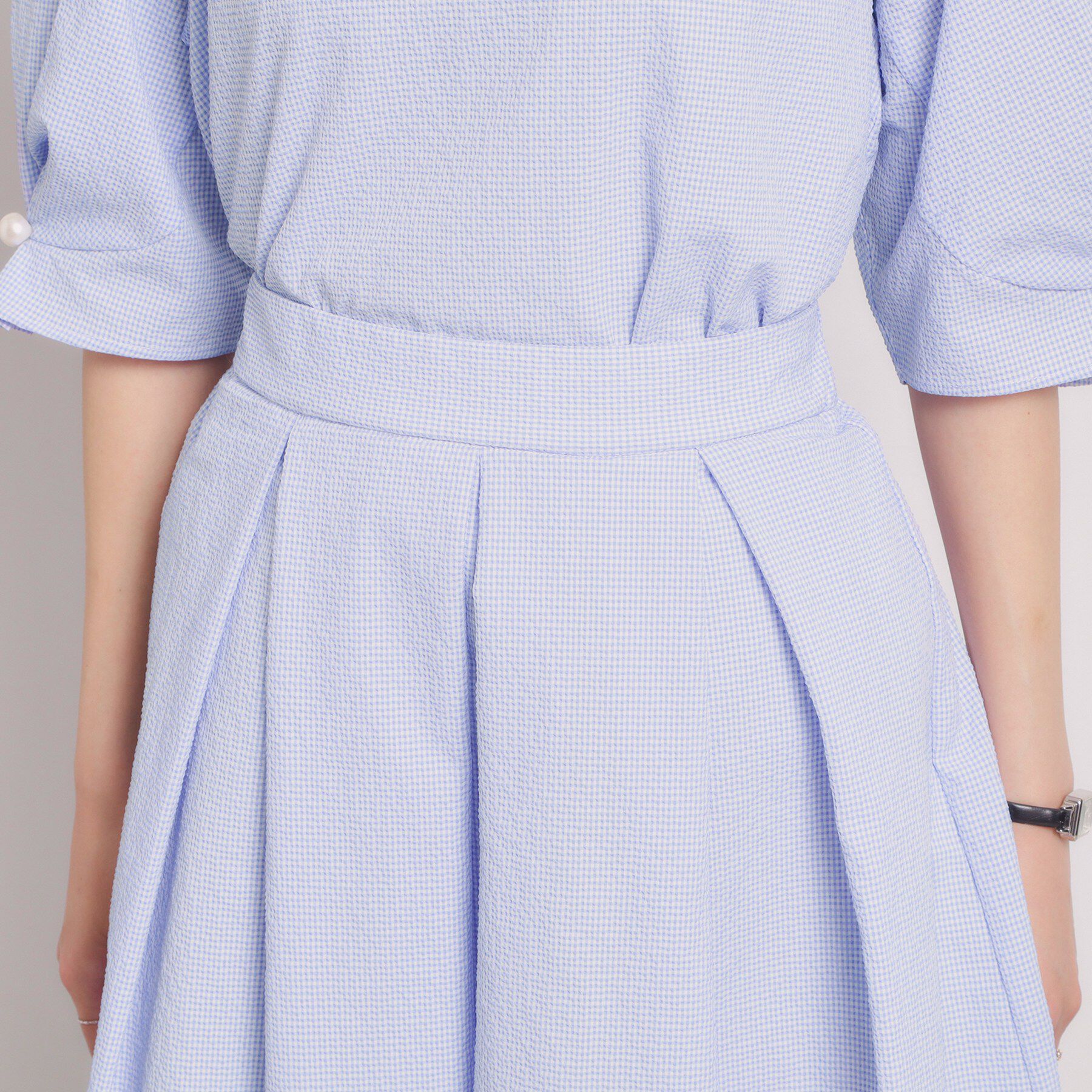 ITS&rsquo;DEMO「【手洗い可／セットアップ可】サッカースカート」|スカート|