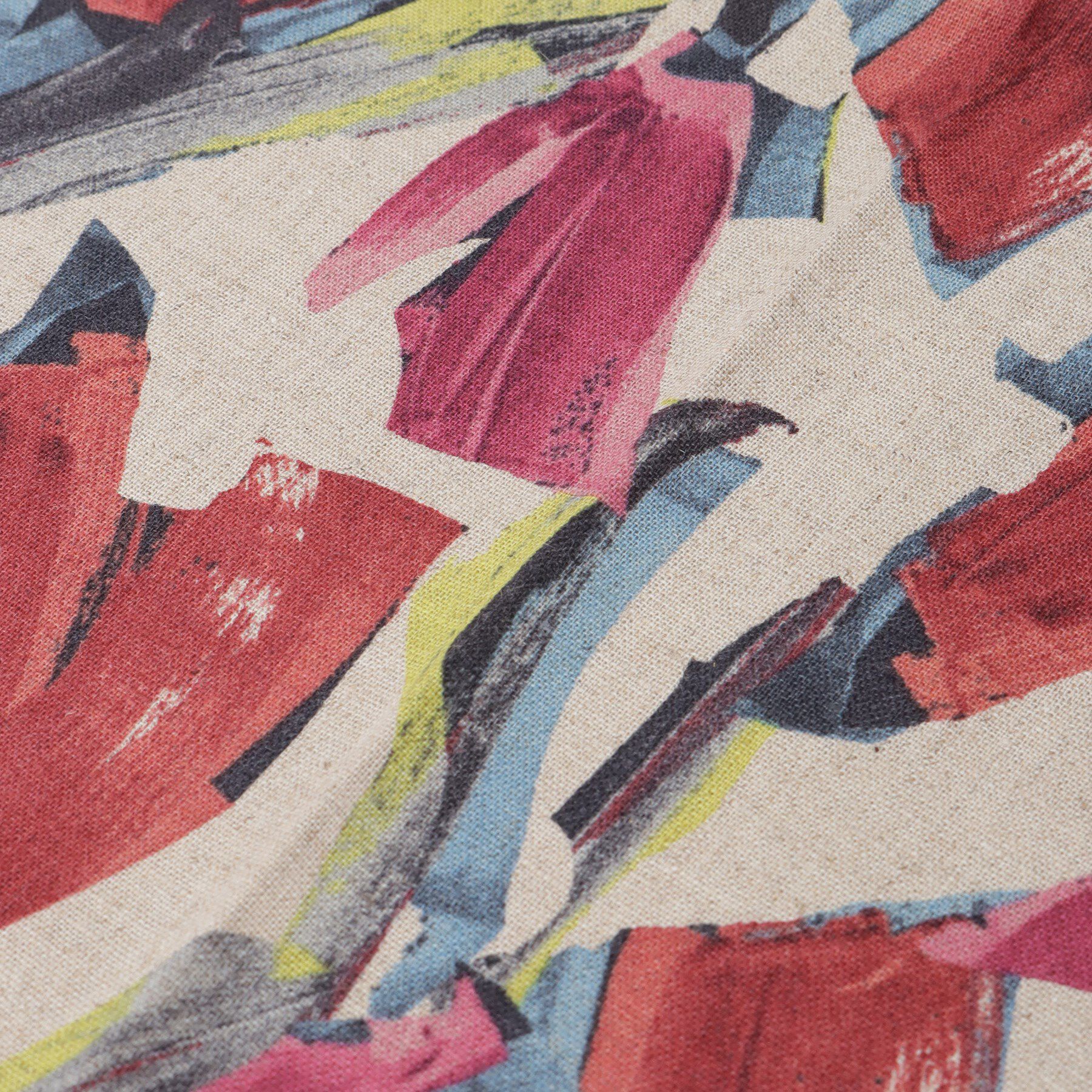 212 KITCHEN STORE「ランチョンマット フラワータッチ レッド」|食器・キッチングッズ|