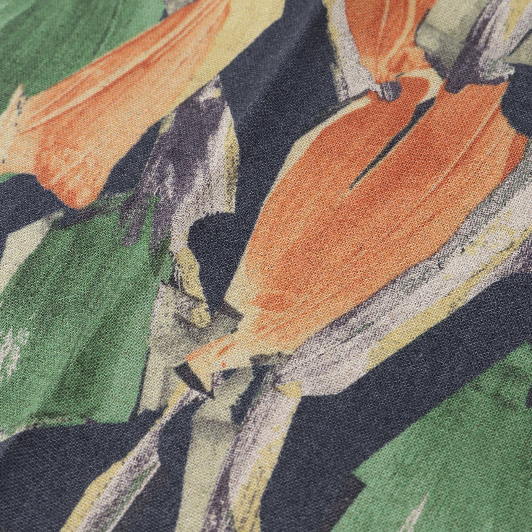 212 KITCHEN STORE「ランチョンマット フラワータッチ ネイビー」|食器・キッチングッズ|