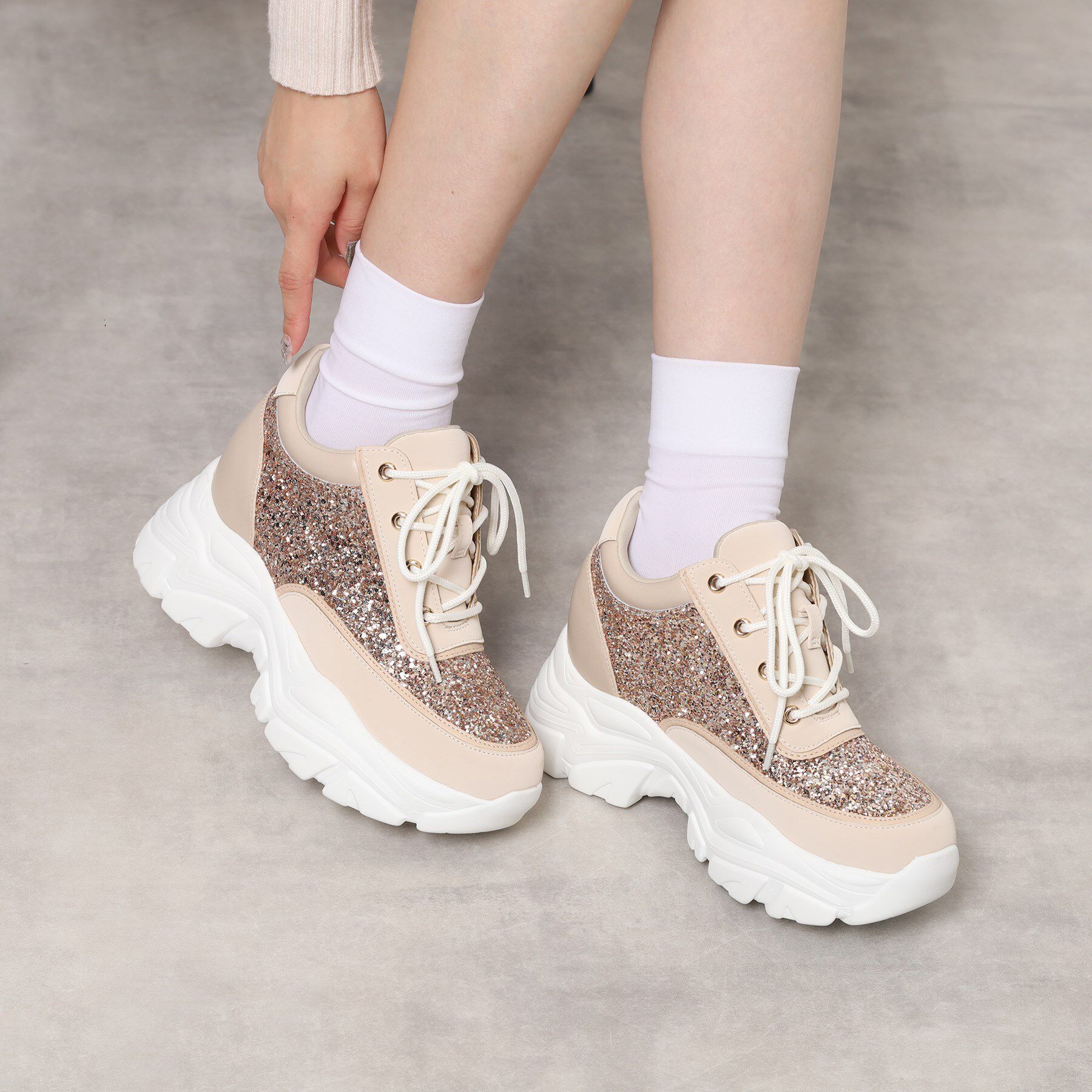 ESPERANZA「きゅんフィットインソールスニーカー」|スニーカー|