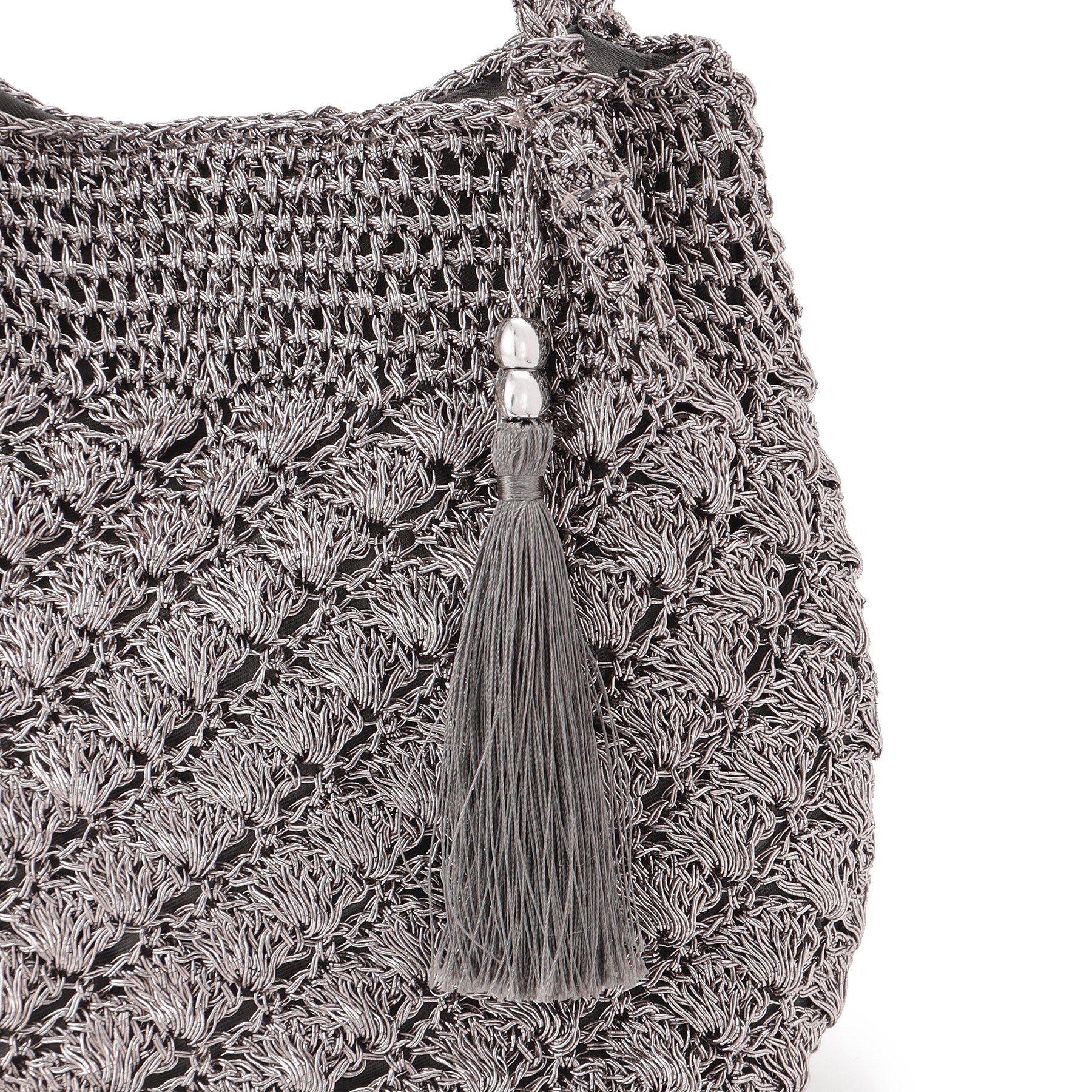 SunaUna「【新色追加／肩掛け可能】メタリックトートバッグ」|トートバッグ|