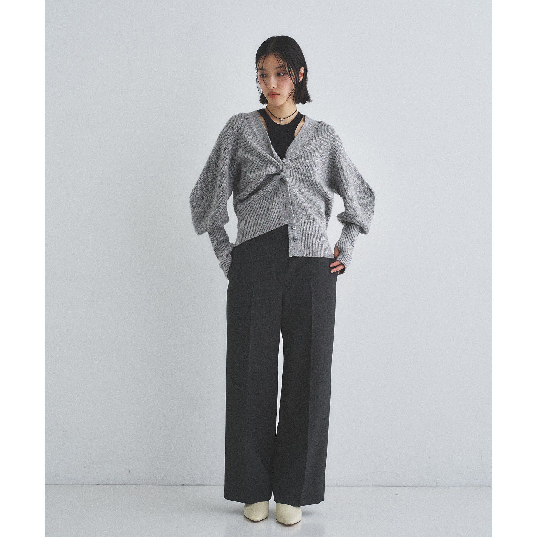 CODE A「puff cardigan」|カーディガン|