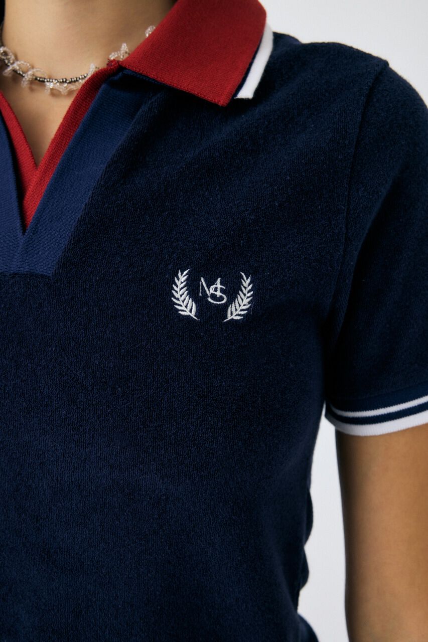 MOUSSY「DOUBLE COLLAR PILE SKIPPER Tシャツ」|Tシャツ・カットソー|