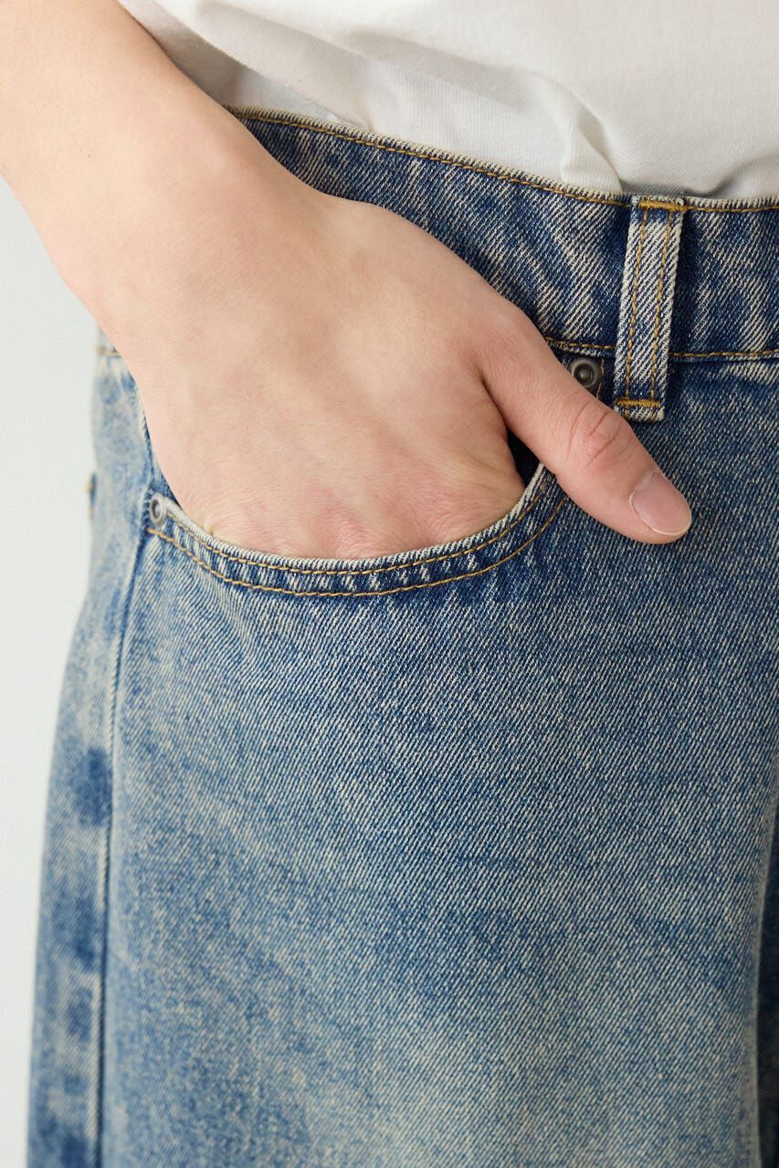 RODEO CROWNS「デニムバミューダカーゴパンツ」|デニム|