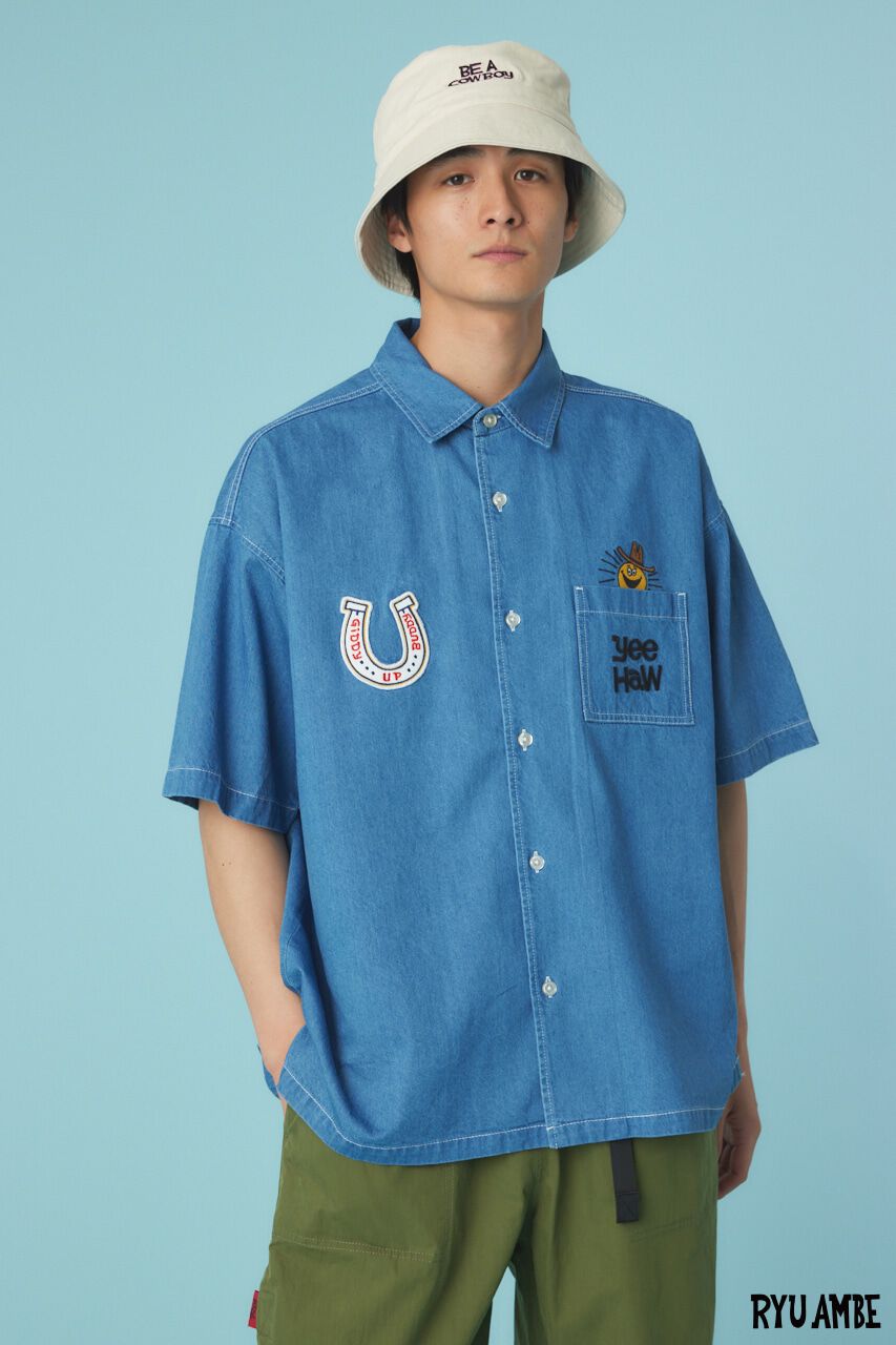 RODEO CROWNS「(Ryu Ambe)Yee Haw シャツ」|シャツ・ブラウス|