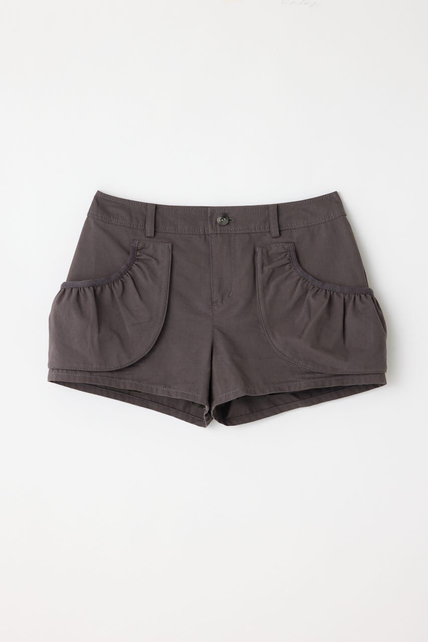 LAGUA GEM「POCKET GATHER COMPACT ショートパンツ」|その他|