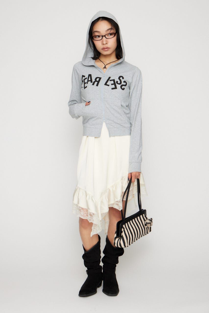 LAGUA GEM「LETTERING  PRINT LIGHT パーカー」|パーカー|