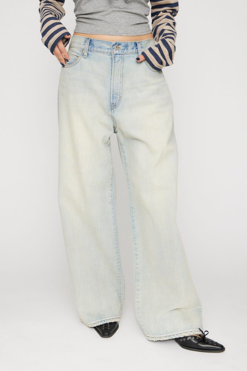 LAGUA GEM「LIGHT COLOR WASH デニム」|デニム|