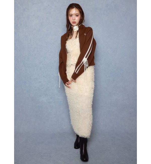 CALNAMUR「FEATHER LIKE TIGHT SK/フェザーライクタイトスカート【セットアップ対応商品】」|スカート|