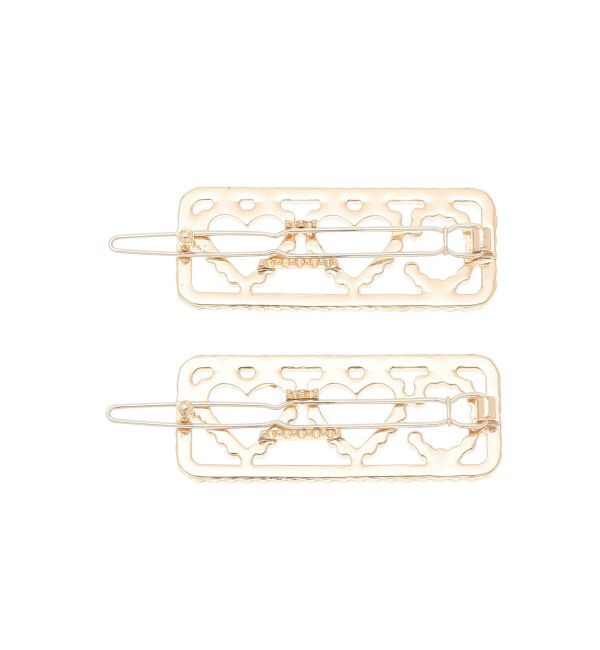 CALNAMUR「HEART BIJOU HAIR PIN/ハートビジューヘアピン」|その他|