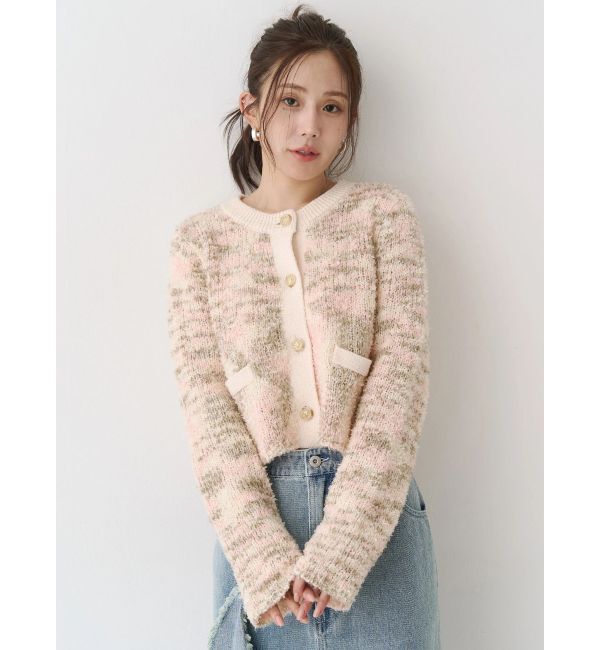 CALNAMUR「ファンシーヤーンクラシカルニットカーディガン」|Tシャツ・カットソー|