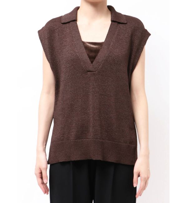 ELENDEEK「SKIPPER KNIT VEST」|ニット・セーター|