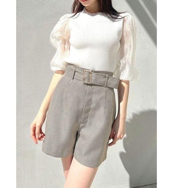 RESEXXY「ウエストデザインショートパンツ【セットアップ着用可能】」|その他|ミックス