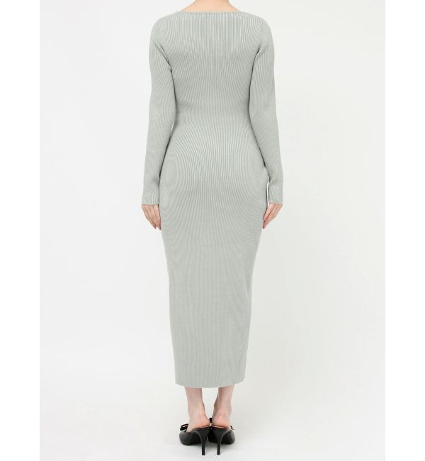 RESEXXY「ダブルクロスニットワンピース」|ワンピース|