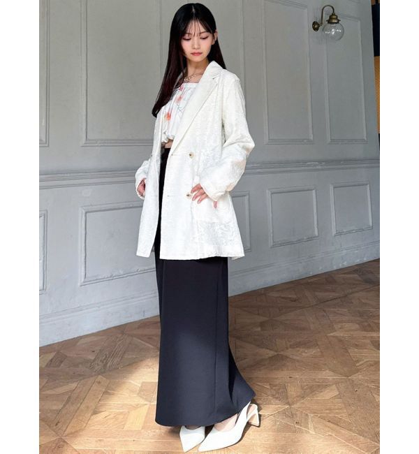 RESEXXY「ドレープデザインペンシルスカート」|スカート|