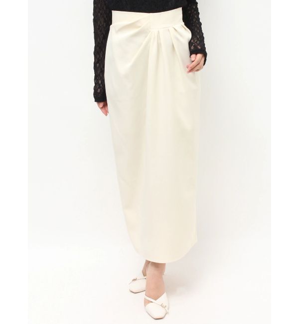 RESEXXY「ドレープデザインペンシルスカート」|スカート|