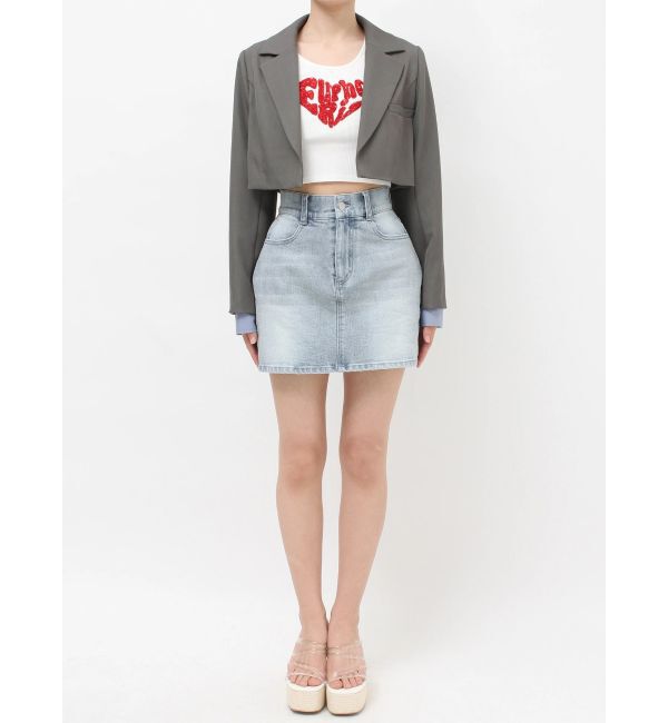 RESEXXY「レイヤードクロップドジャケット」|その他|