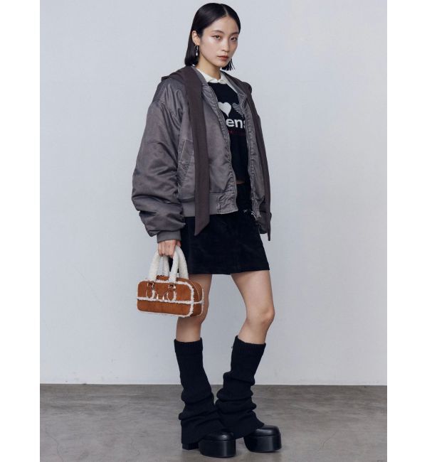 EMODA「クラシックフェイクムートンバッグ」|ハンドバッグ|