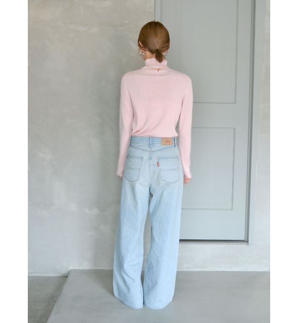 Ungrid「ハイウエストルーズデニム」|デニム|