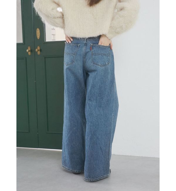Ungrid「ハイウエストルーズデニム」|デニム|