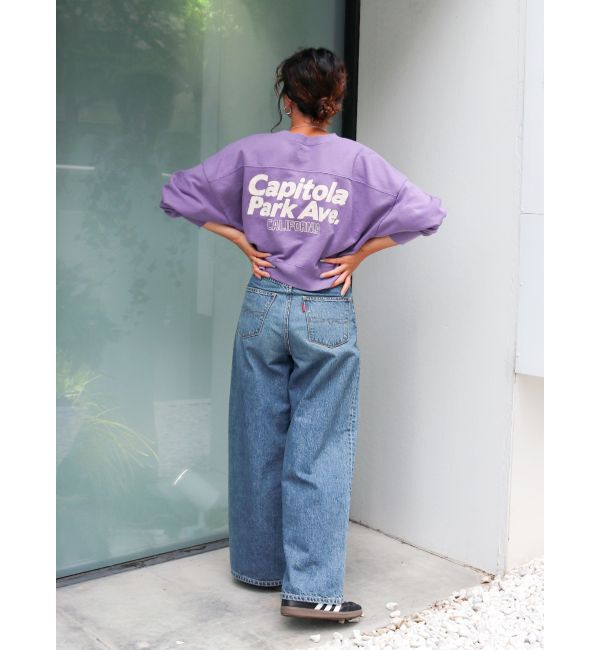 Ungrid「ハイウエストルーズデニム」|デニム|