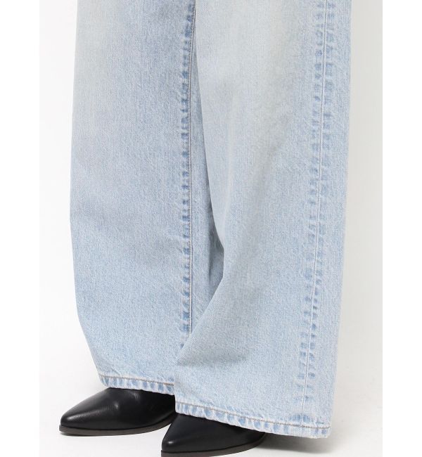 Ungrid「ハイウエストルーズデニム」|デニム|