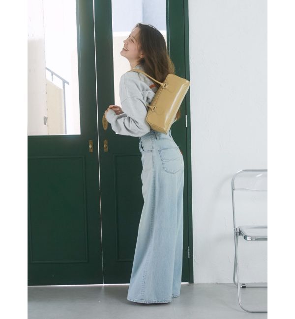 Ungrid「ハイウエストルーズデニム」|デニム|
