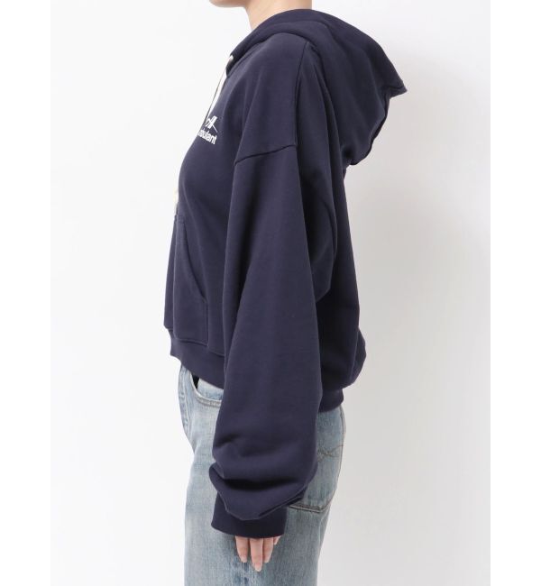 Ungrid「【WEB限定】ショートロゴプリントパーカー」|パーカー|