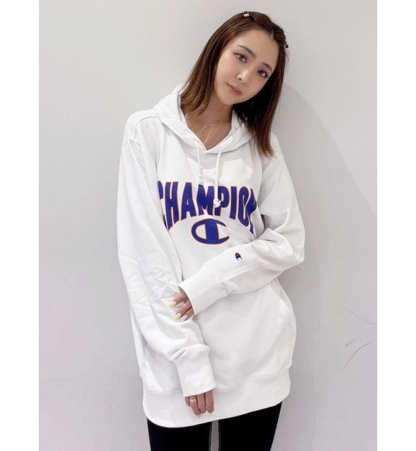 GYDA「Champion HOODED SWEATSHIRT」|パーカー|