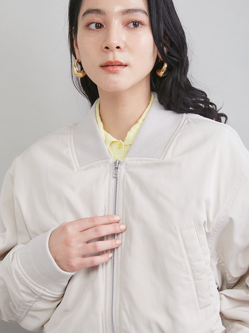 Mila Owen「ショートMA-1」|ブルゾン・スタジャン|