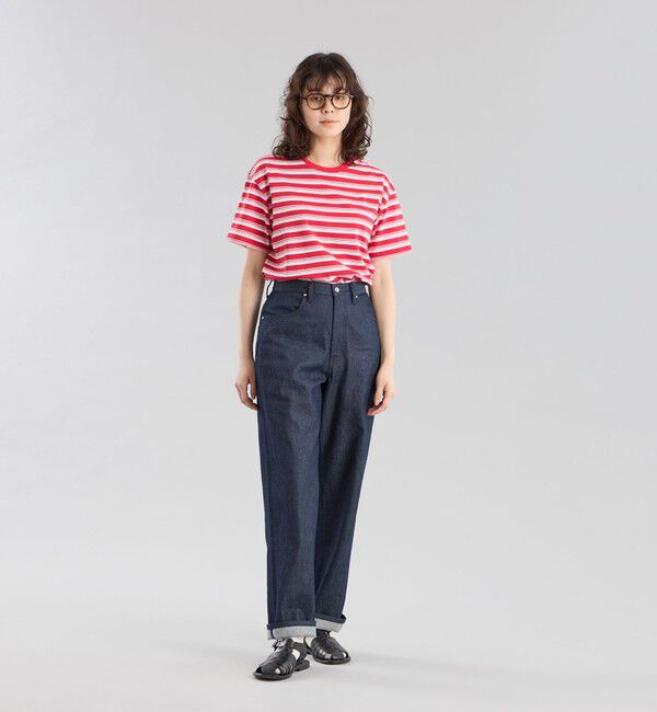 MACKINTOSH PHILOSOPHY「GREY LABEL シンチバックワイドデニム」|デニム|