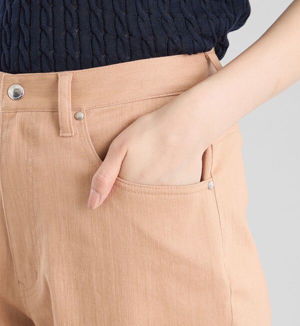 MACKINTOSH PHILOSOPHY「GREY LABEL シンチバックワイドデニム」|デニム|