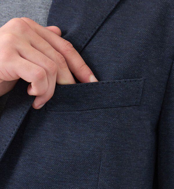 MACKINTOSH PHILOSOPHY「テーラードジャージー ジャケット 36G裏メッシュモクロディ」|テーラードジャケット|