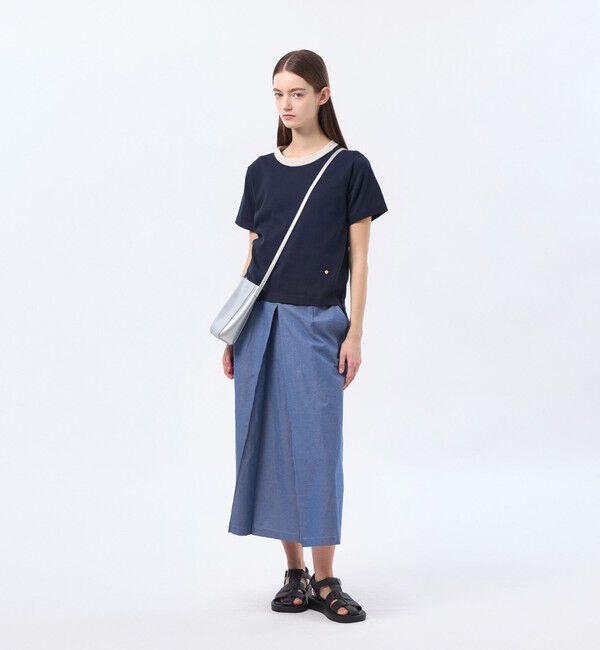 MACKINTOSH PHILOSOPHY「バイカラーファインコットンニット」|ニット・セーター|