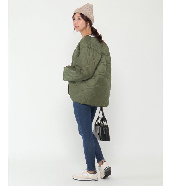 ikka「ROTHCO ロコス キルトブルゾン」|その他|