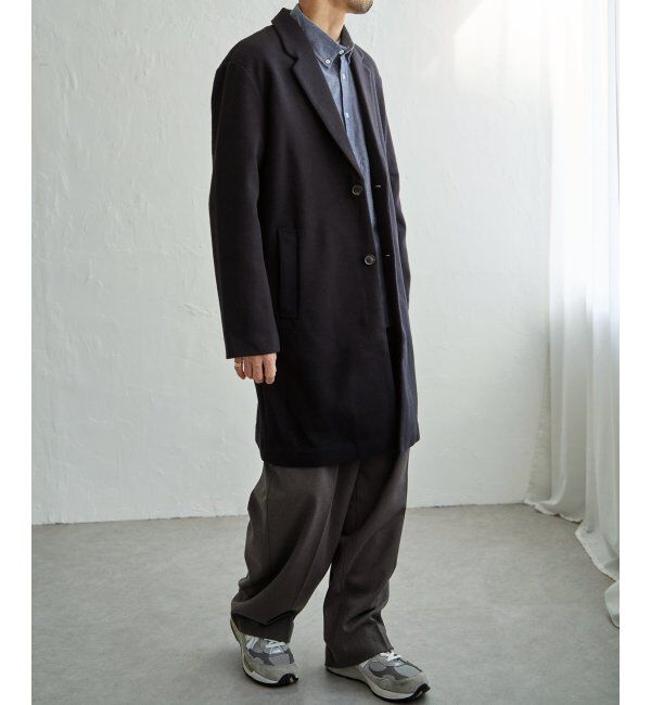 IKKA LOUNGE「【消臭】EASYSTRETCHチェスターコート」|トレンチコート|