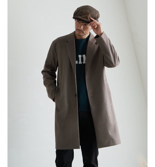 IKKA LOUNGE「【消臭】EASYSTRETCHチェスターコート」|トレンチコート|