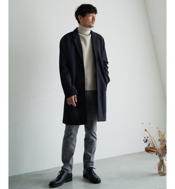 IKKA LOUNGE「【消臭】EASYSTRETCHチェスターコート」|トレンチコート|
