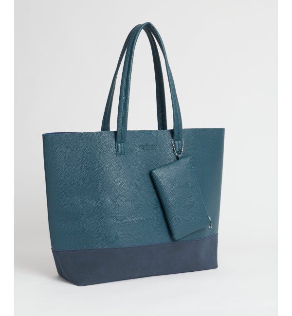 ikka「バイカラーシュリンクトートバッグ」|その他|