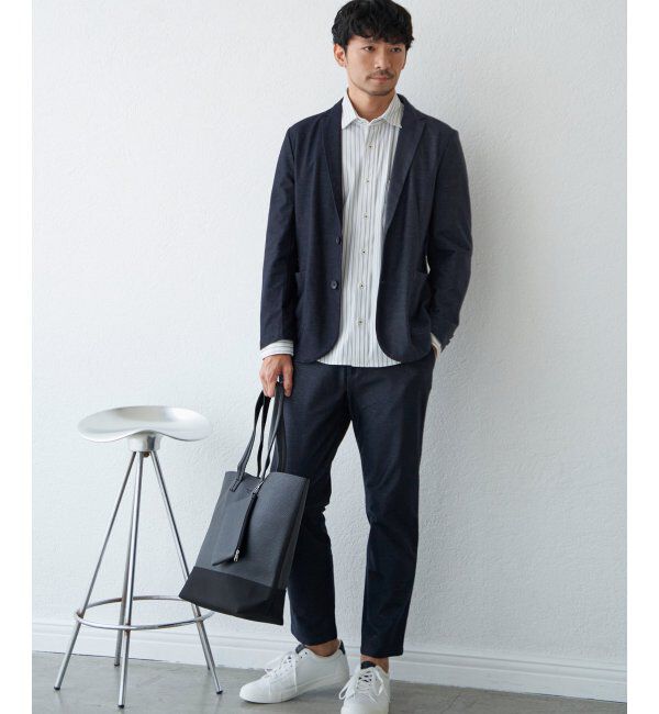 ikka「バイカラーシュリンクトートバッグ」|その他|