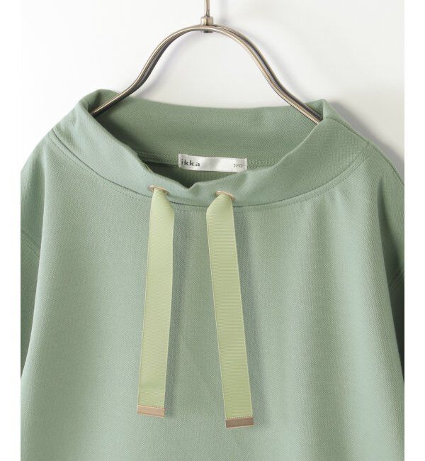 ikka kids「GOKU楽鹿の子ダンボールサイドジッププルオーバー（120~160cm）」|Tシャツ・カットソー|