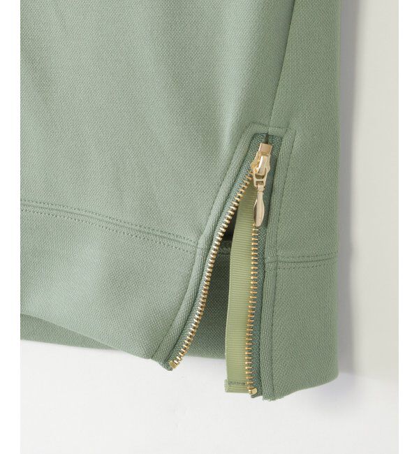 ikka kids「GOKU楽鹿の子ダンボールサイドジッププルオーバー（120~160cm）」|Tシャツ・カットソー|