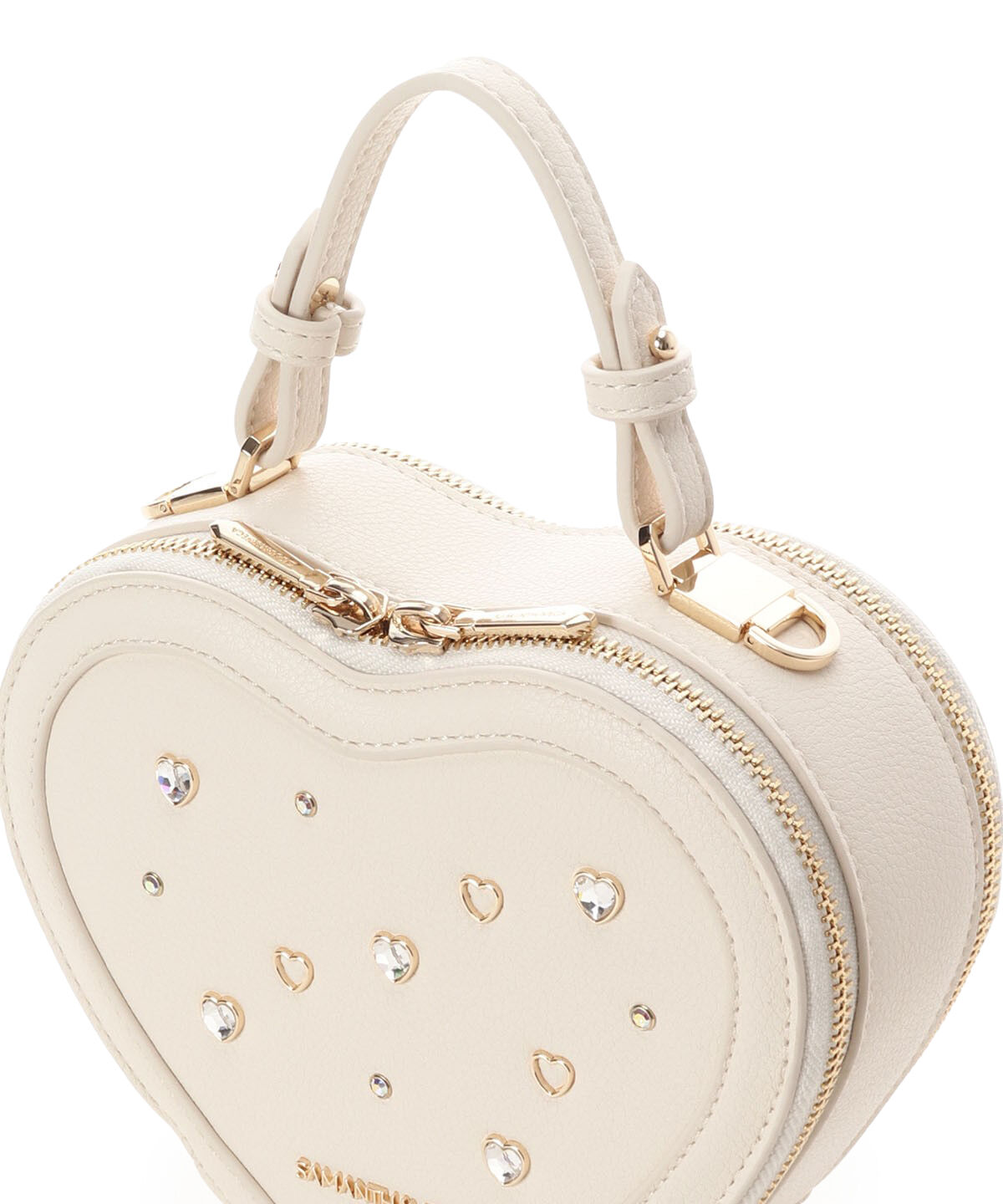 Samantha Vega「ビジューハート型ショルダーバッグ」|ショルダー・メッセンジャー|