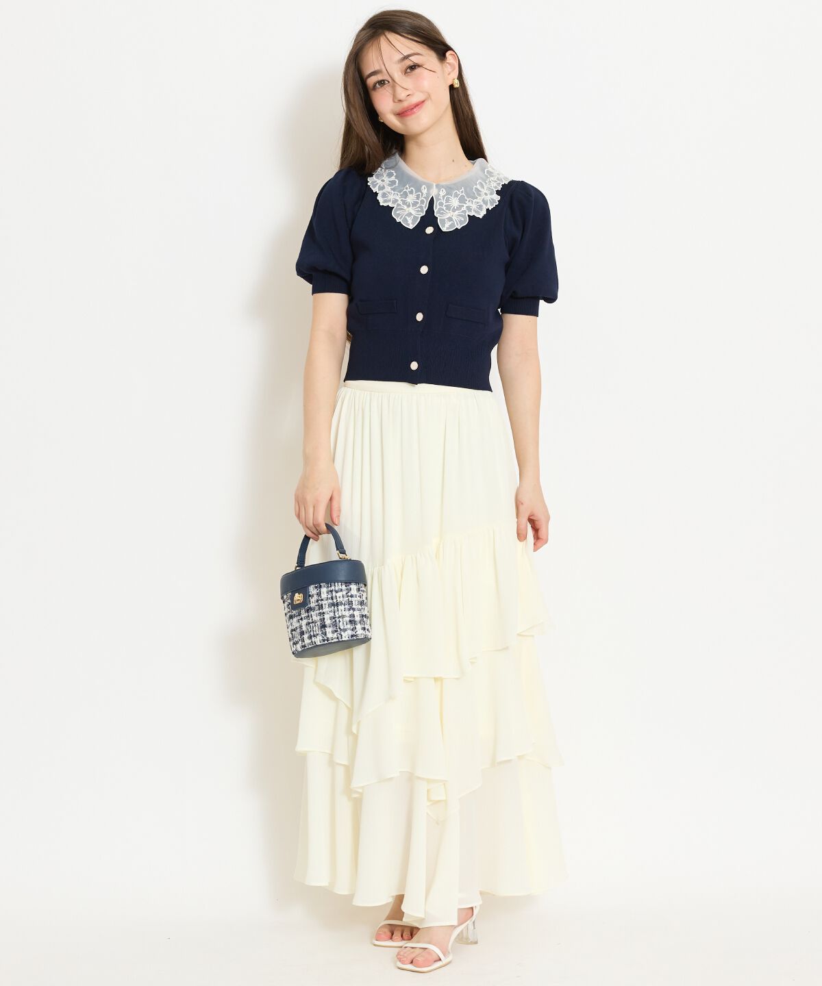 WILLSELECTION「アシメティアードスカート」|フレア|