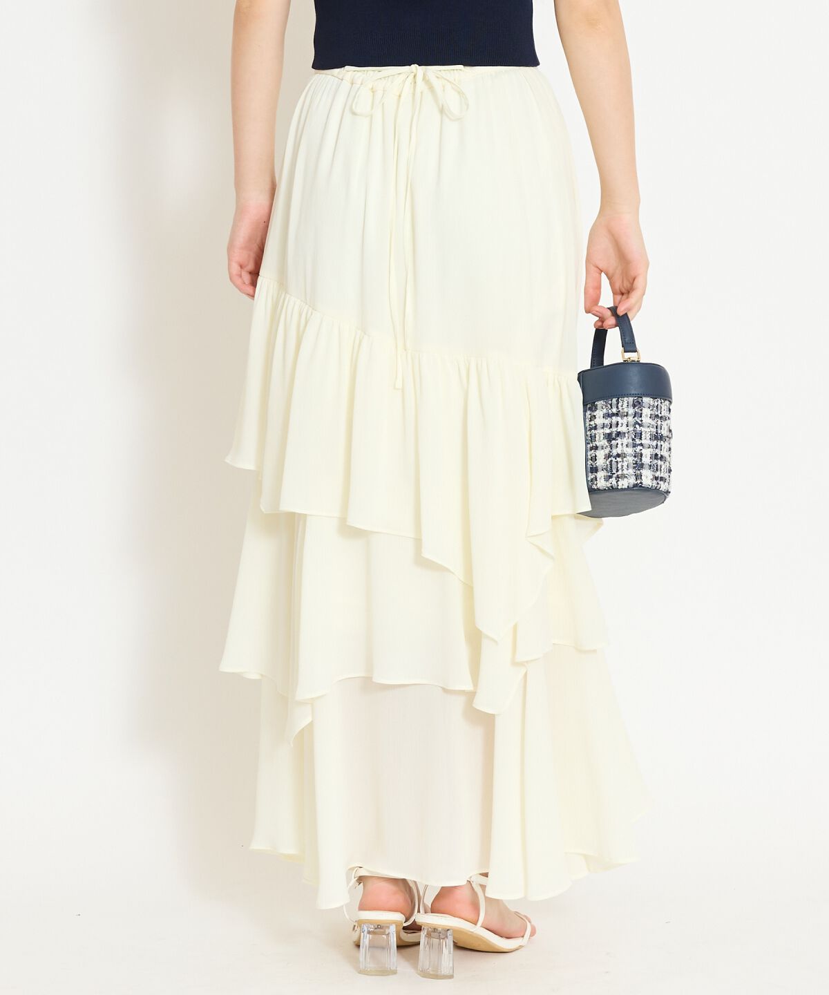 WILLSELECTION「アシメティアードスカート」|フレア|