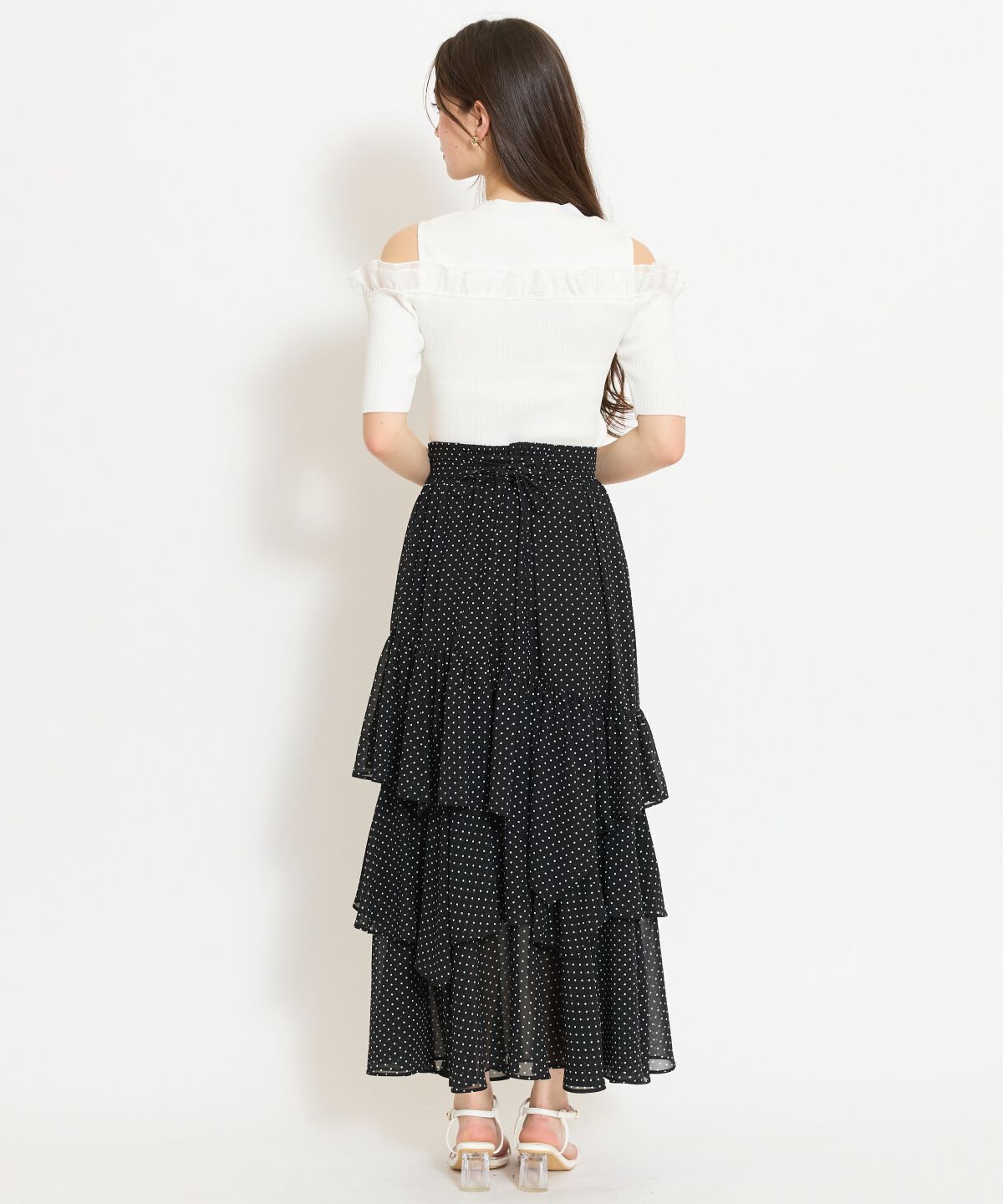 WILLSELECTION「アシメティアードスカート」|フレア|