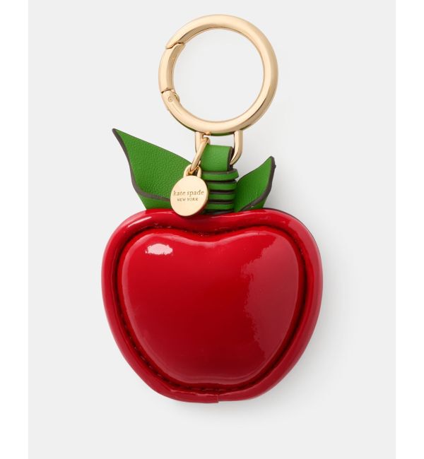 kate spade new york「チャームド ビッグ アップル バッグ チャーム」|チャーム・キーホルダー|RED