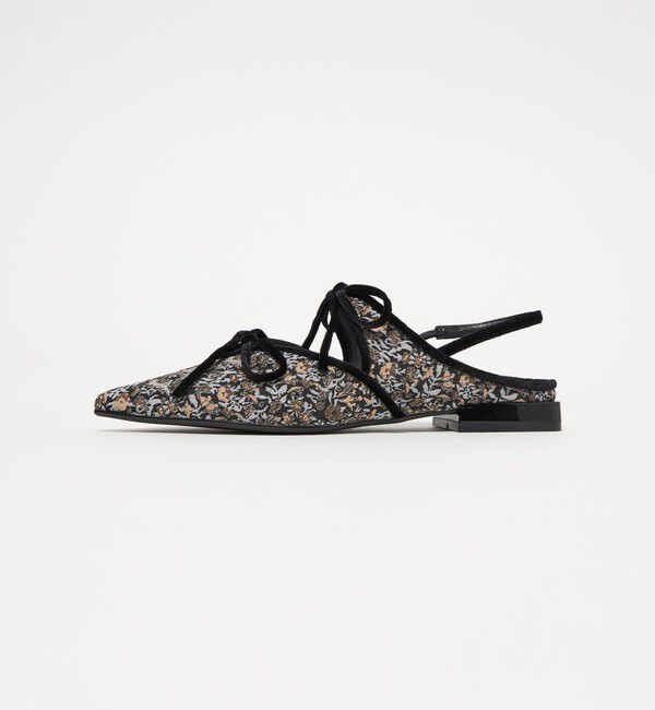 SY UNITED ARROWS「＜SY＞ポインテッド リボン バックベルト フラット15&uarr;」|パンプス|